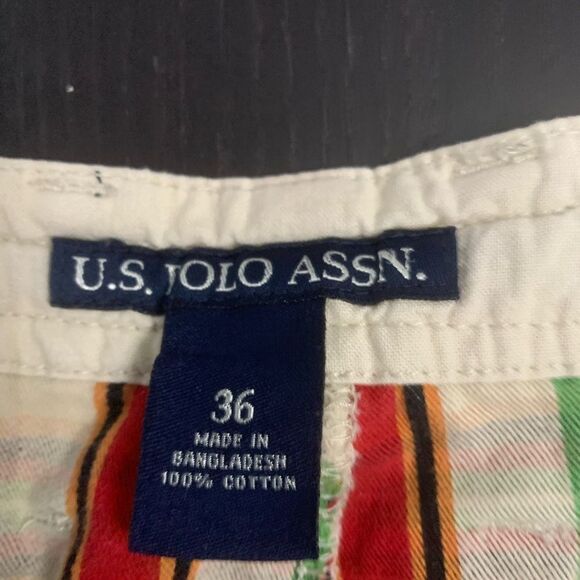 Men’s multicolored checkered shorts - Picture 6 of 9